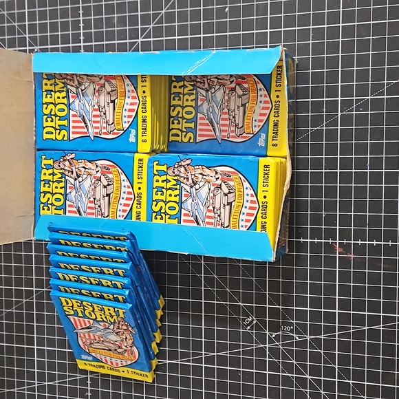 Desert Storm Coalition For Peace Topps trading cards 36 pack hobby box! - Picture 4 of 7